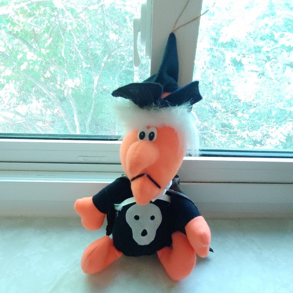 Halloween Stuffed Witch Decor